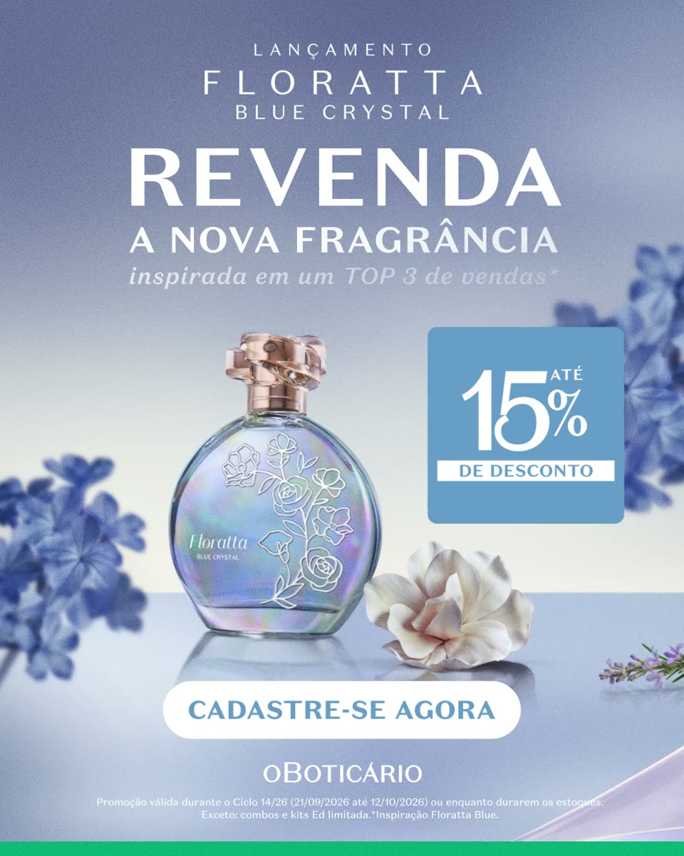 Frame do filme Floratta Blue Crystal